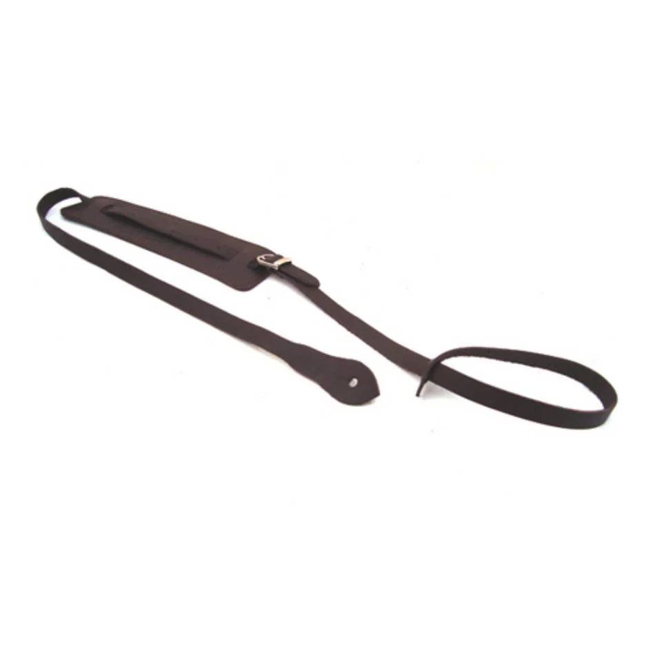 DSL Straps Bluegrass Series Mandolin Strap - Saddle Brown/Brown - Image 2