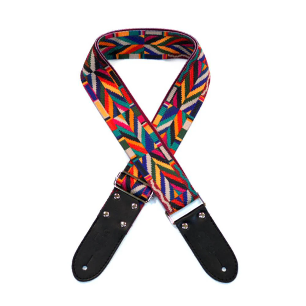 DSL Straps Weaving Series Jacquard Weaving Guitar Strap 2in  - FEN - Image 2