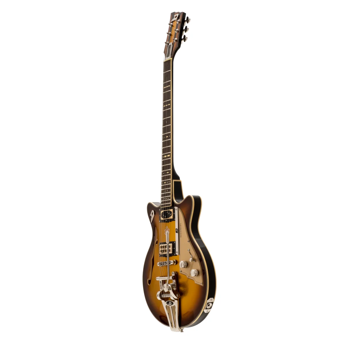 Duesenberg Alliance Series Joe Walsh Hollowbody Electric Guitar in Gold Burst - Image 2
