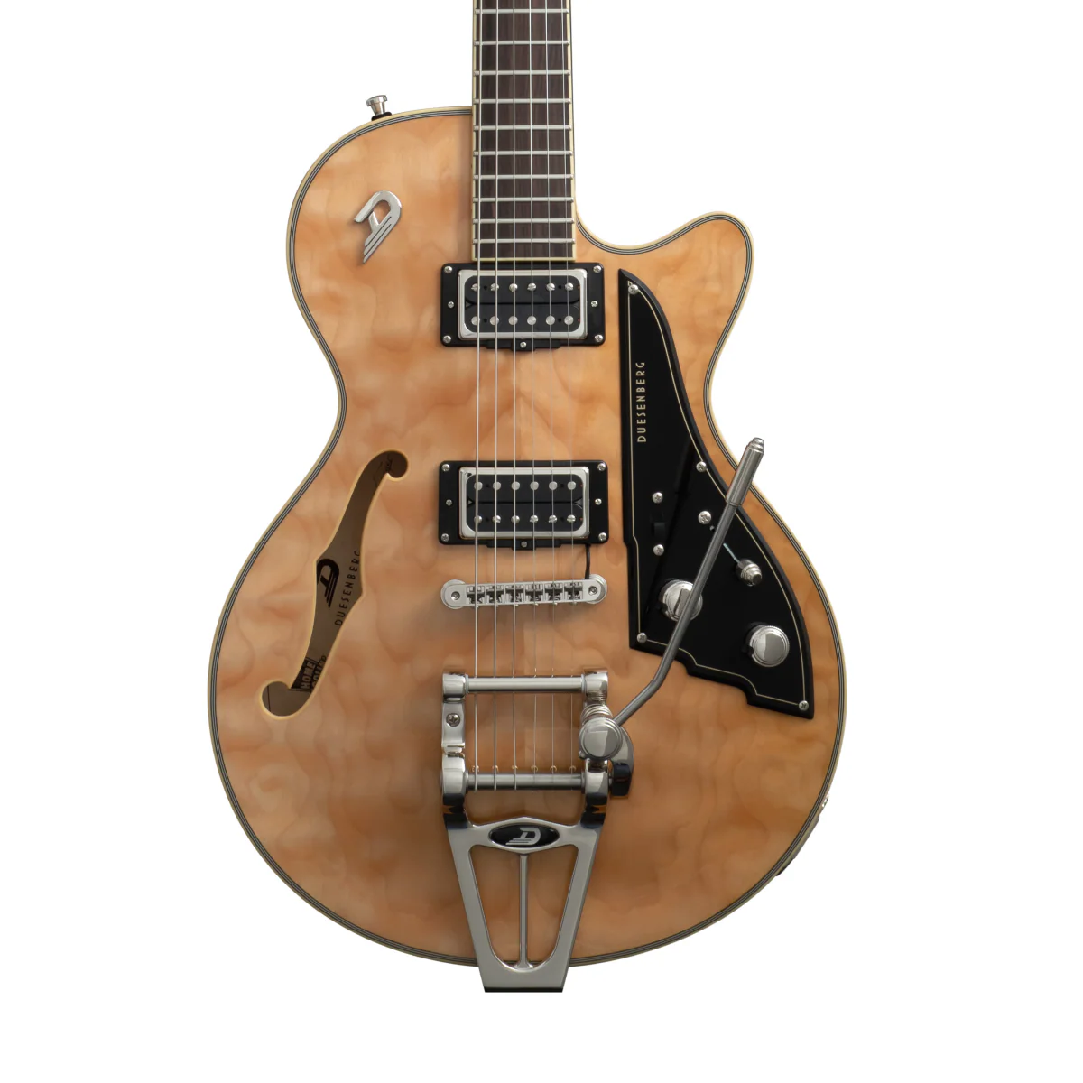 Duesenberg Alliance Tom Bukovac Electric Guitar in Quilted Maple Natural - Image 2