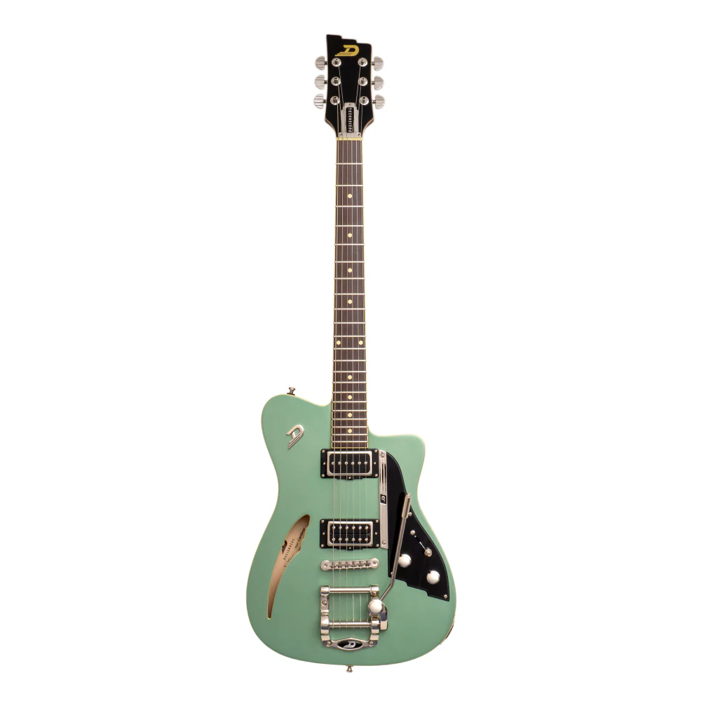 Duesenberg Caribou Electric Guitar in Catalina Harbour Green - Image 3