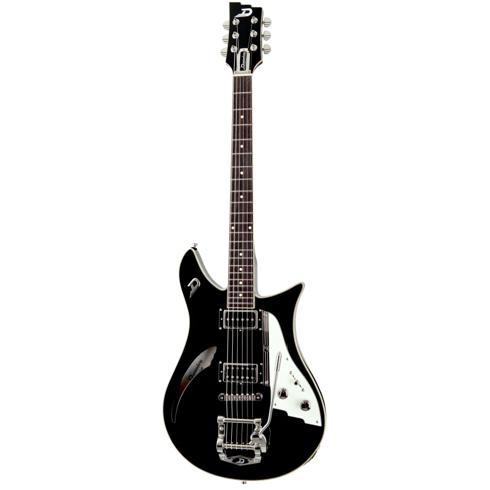 Duesenberg Double Cat Electric Guitar in Black - Image 4
