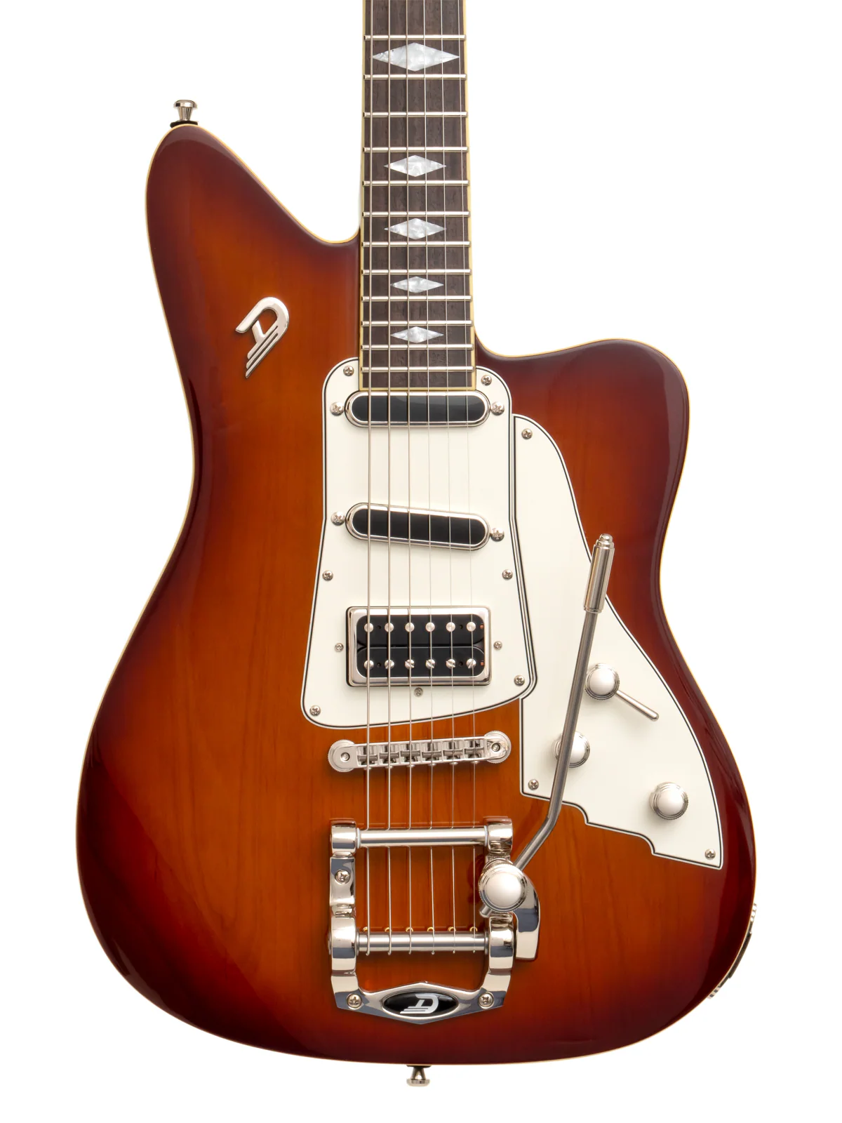 Duesenberg Paloma Electric Guitar in Vintage Burst - Image 4