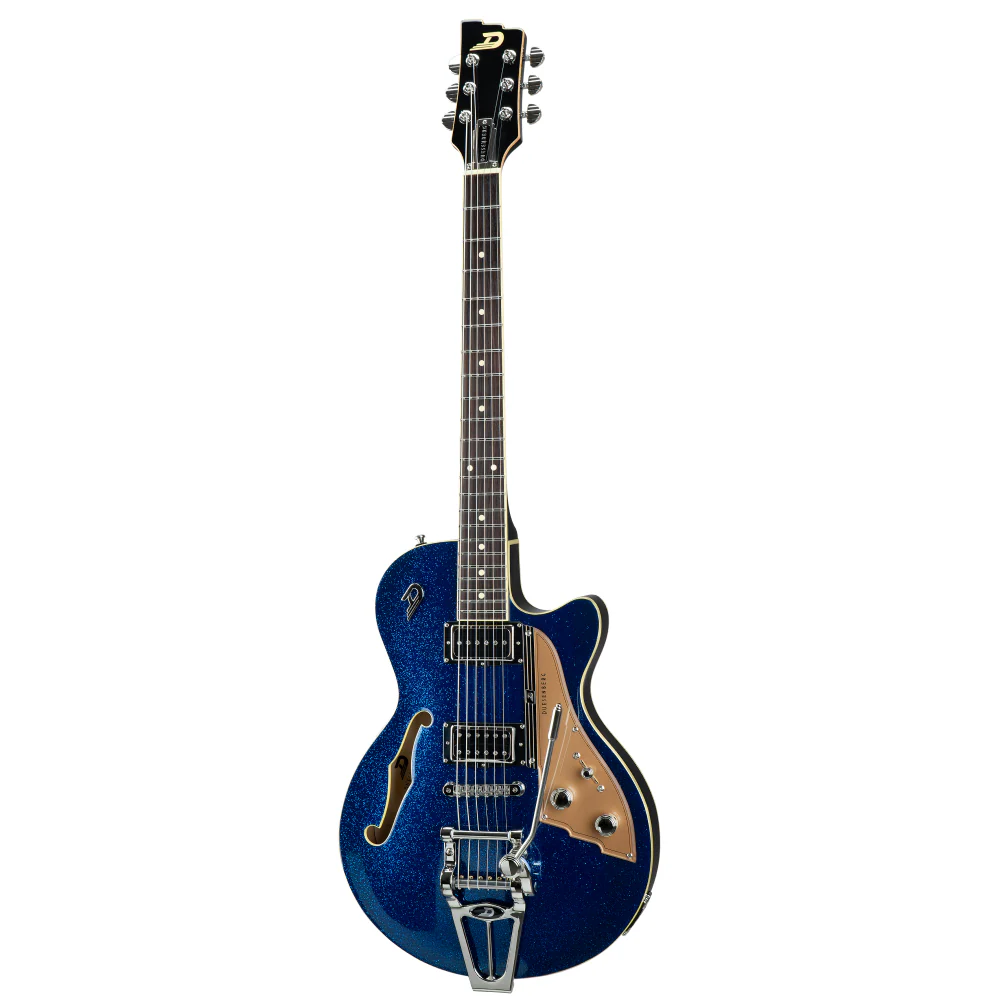 Duesenberg Starplayer TV Electric Guitar in Blue Sparkle - Image 3