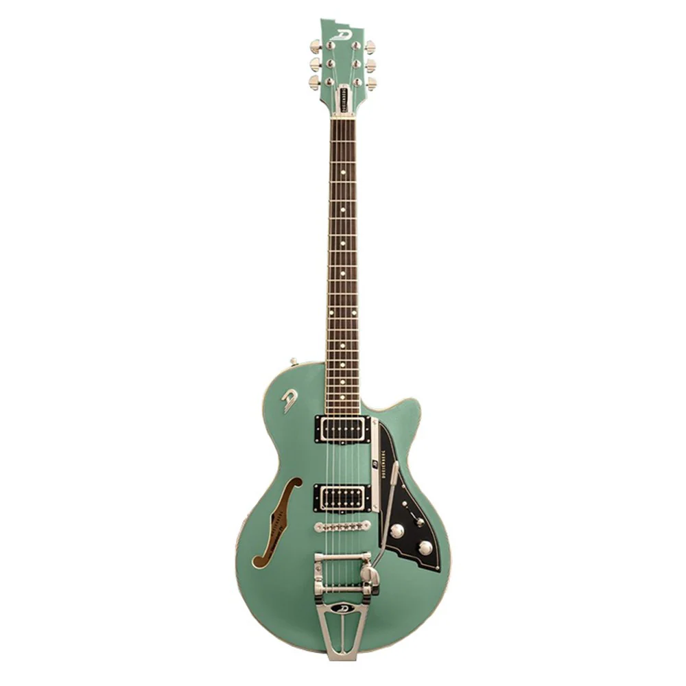 Duesenberg Starplayer TV Electric Guitar in Catalina Harbour Green Duo-Tone - Image 4