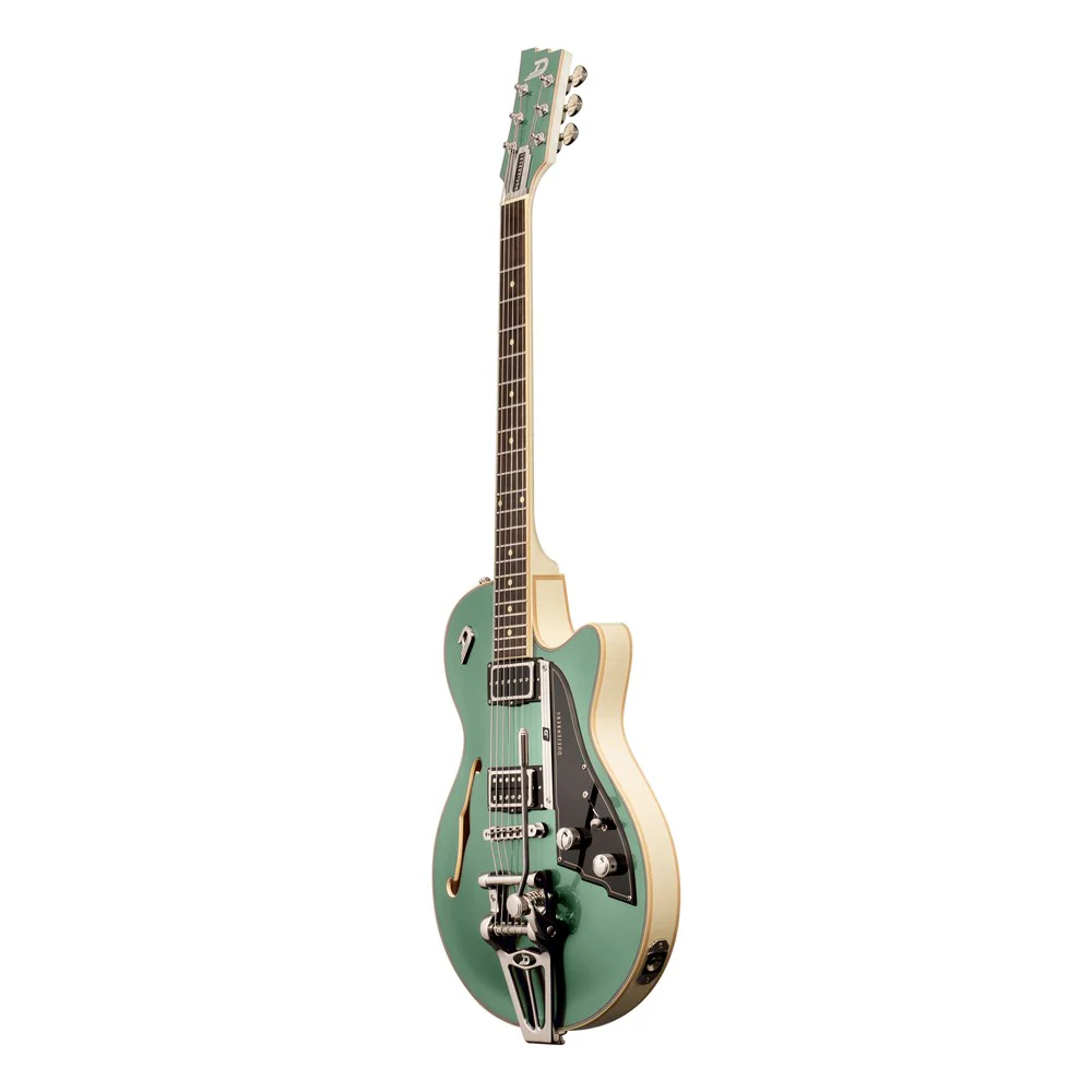Duesenberg Starplayer TV Electric Guitar in Catalina Harbour Green Duo-Tone - Image 5