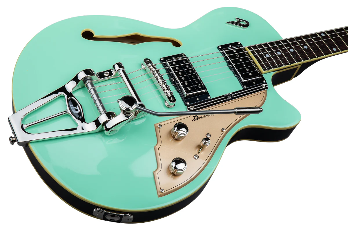 Duesenberg Starplayer TV Electric Guitar in Surf Green - Image 3