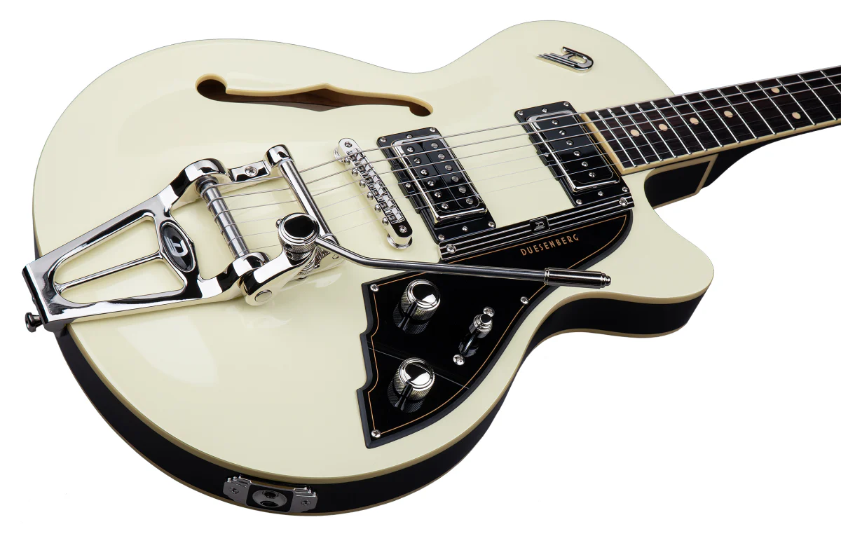 Duesenberg Starplayer TV Electric Guitar in Vintage White - Image 2