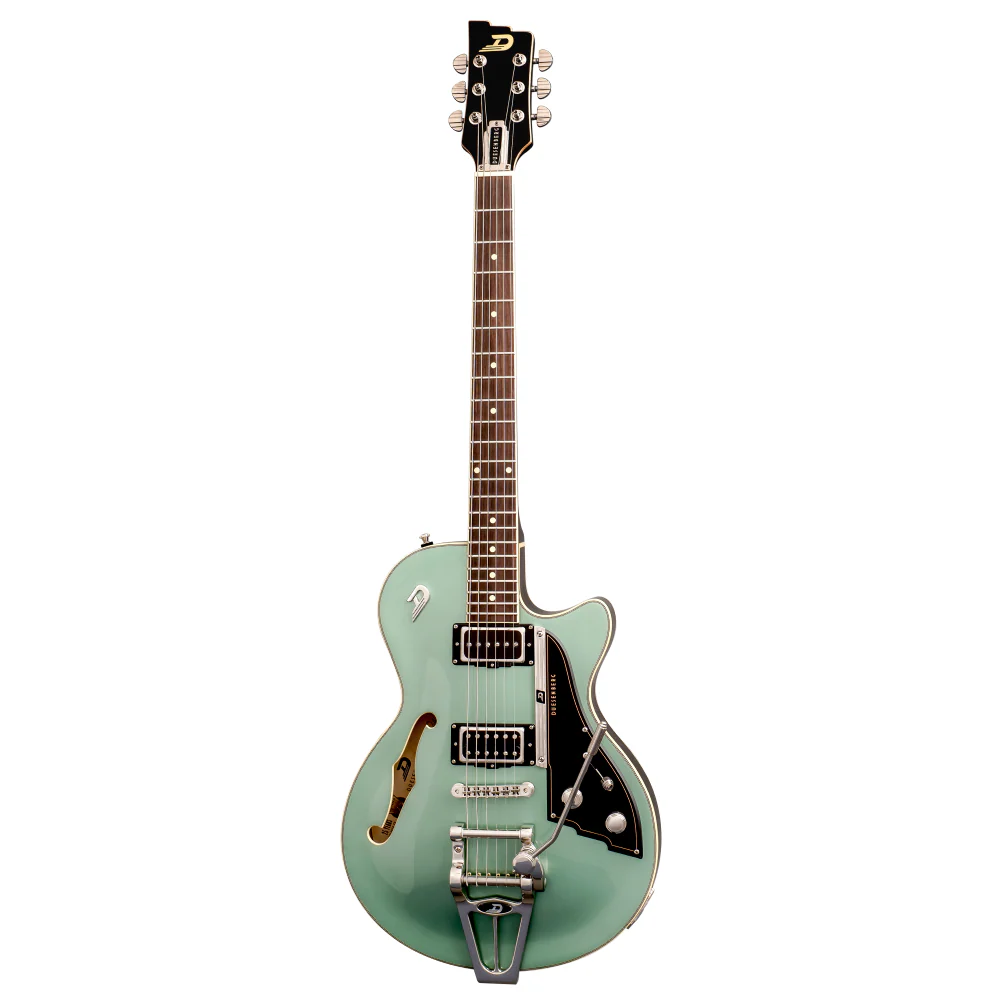 Duesenberg Starplayer TV Hollowbody Electric Guitar in Catalina Harbour Green - Image 3