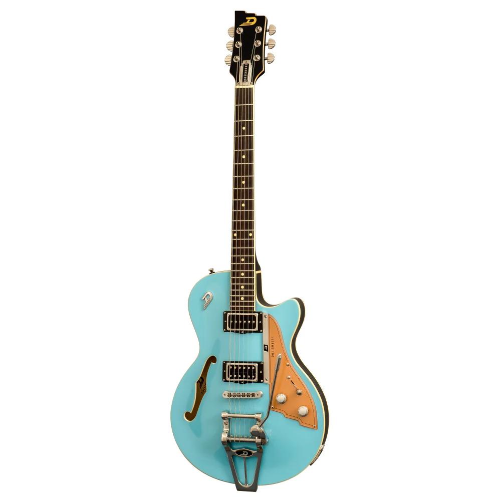 Duesenberg Starplayer TV Hollowbody Electric Guitar in Narvik Blue - Image 3