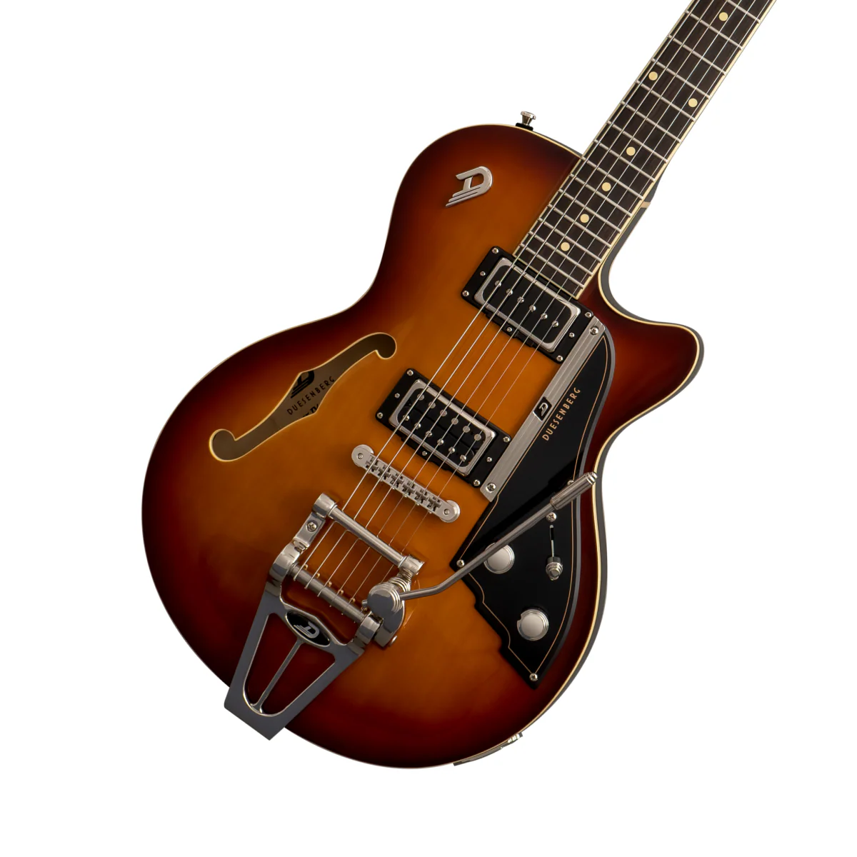 Duesenberg Starplayer TV Hollowbody Electric Guitar in Vintage Burst - Image 3