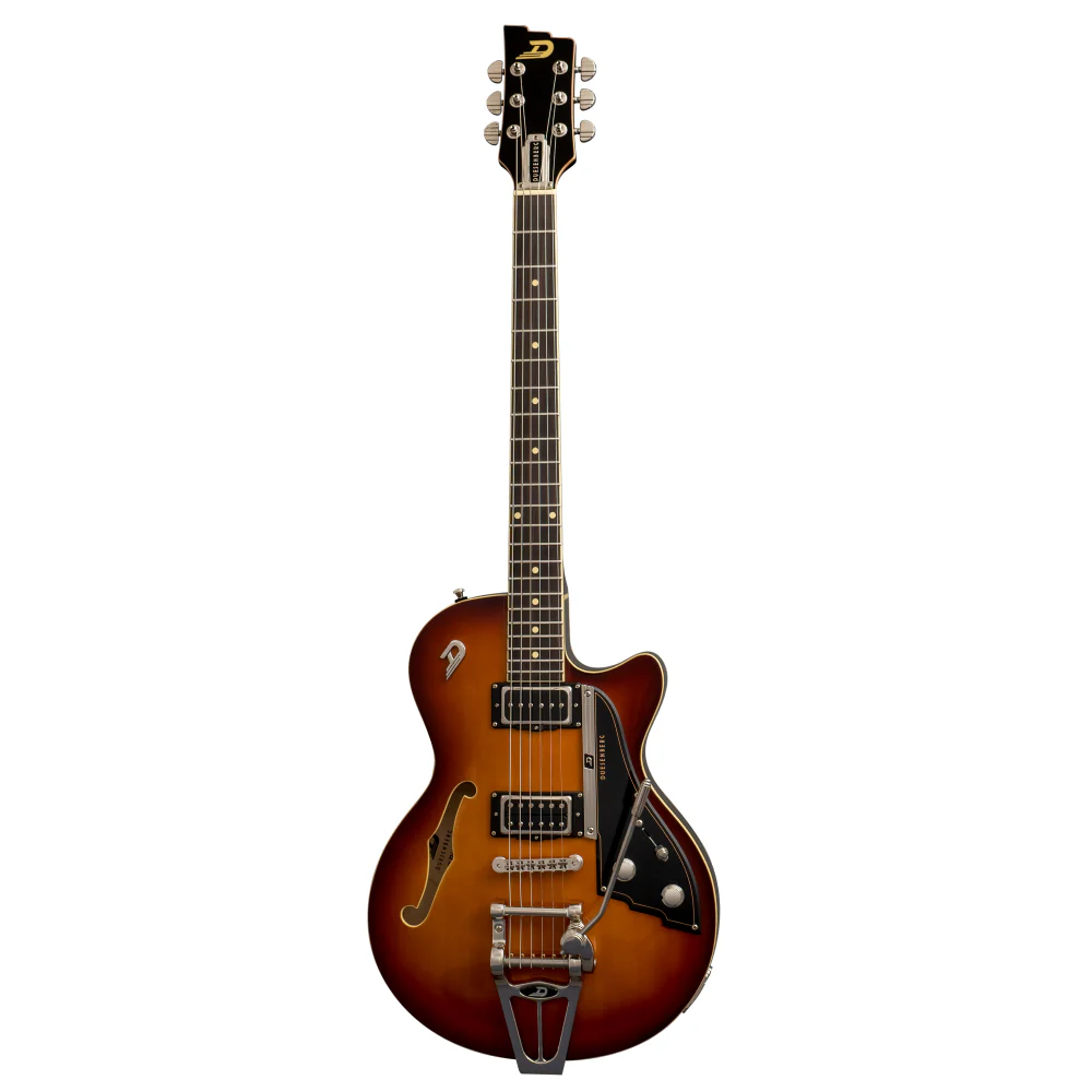 Duesenberg Starplayer TV Hollowbody Electric Guitar in Vintage Burst - Image 4