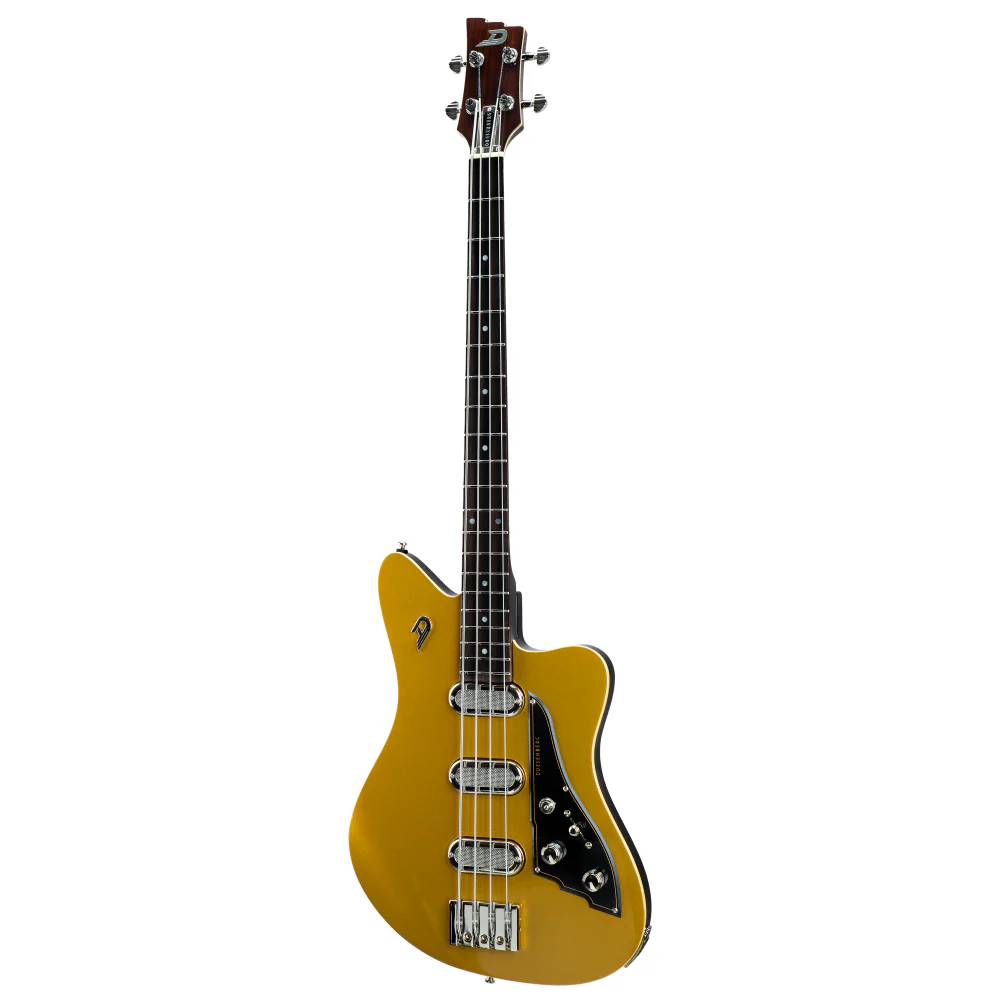 Duesenberg Triton Bass Guitar in Gold Top - Image 4
