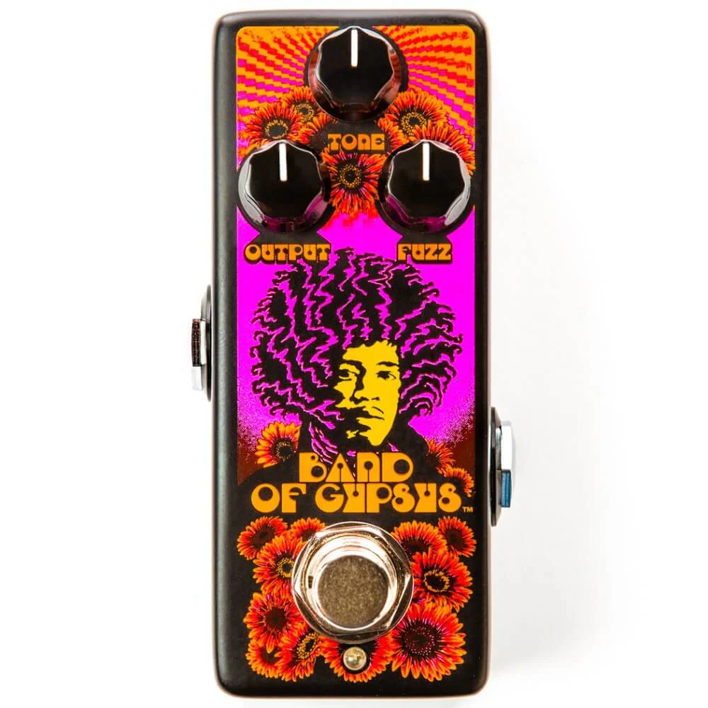 Dunlop Authentic Hendrix '68 Shrine Series Band of Gypsys Fuzz Guitar Effect Pedal