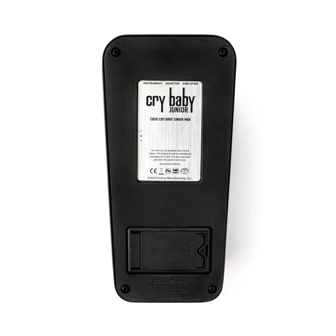 Dunlop Cry Baby Junior Wah in Black (Special Edition) - Image 5