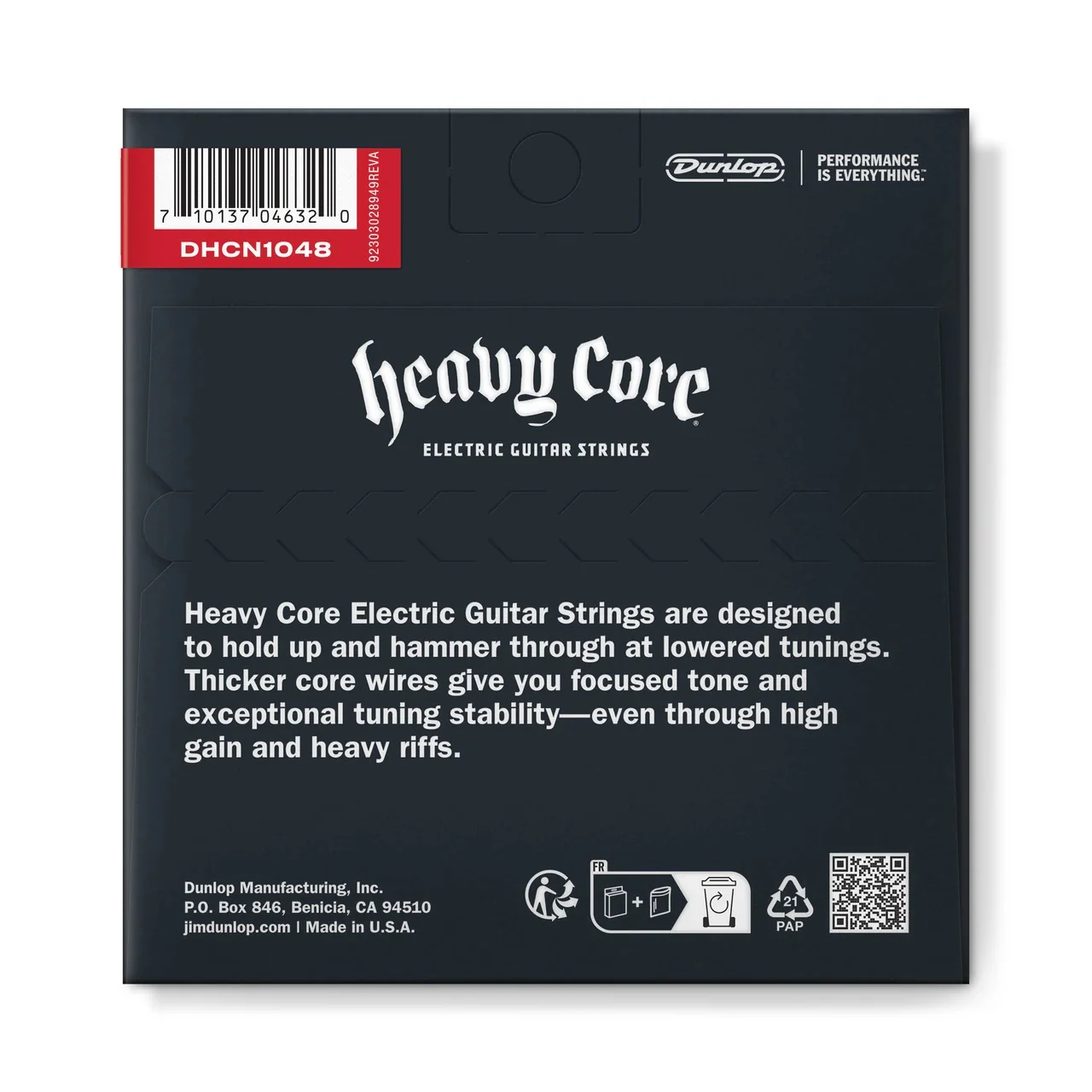 Dunlop Heavy Core 10-48 Elec Strings - Image 2