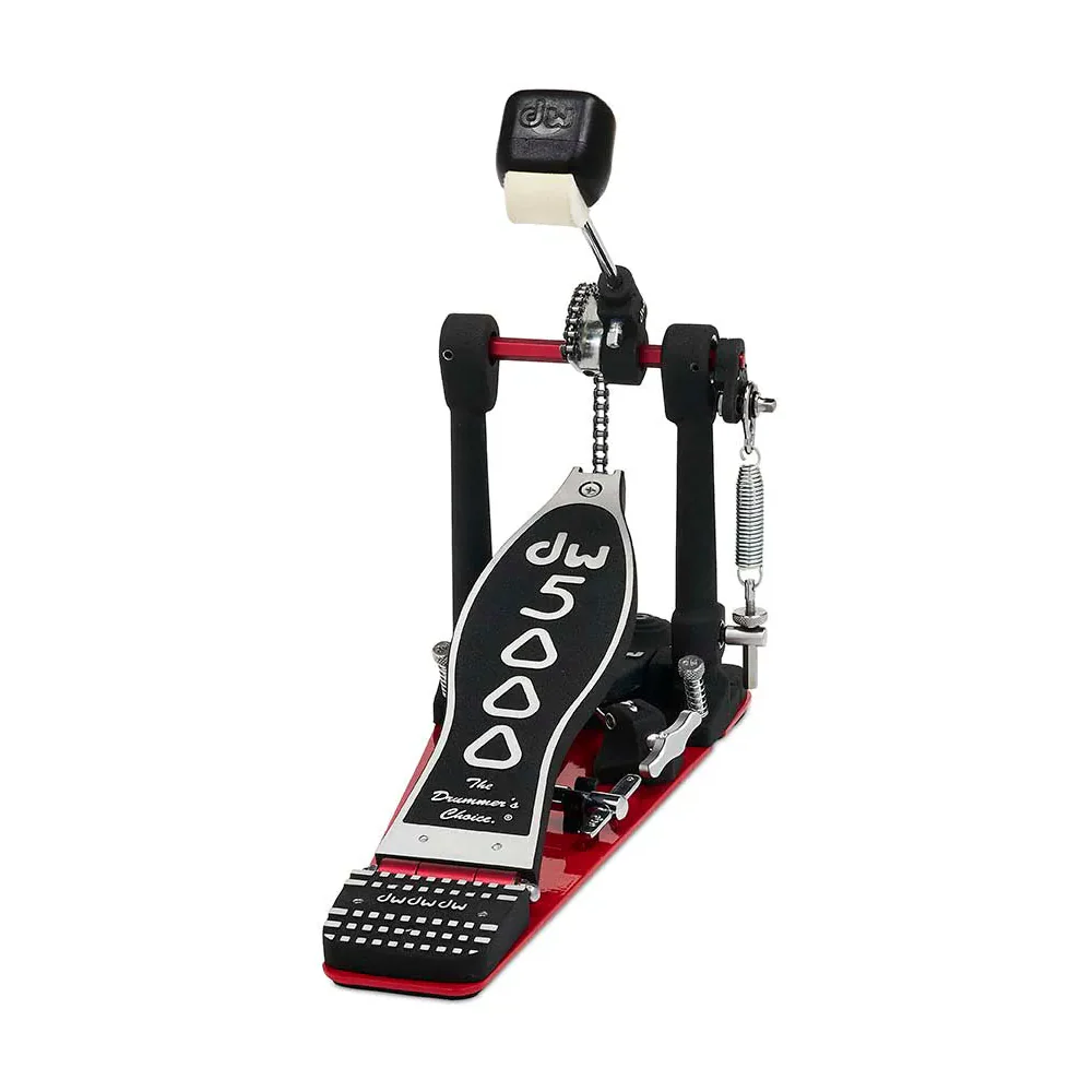 DW 5000 Accelerator Single Chain Narrow Footboard Single Bass Drum Pedal - Image 5
