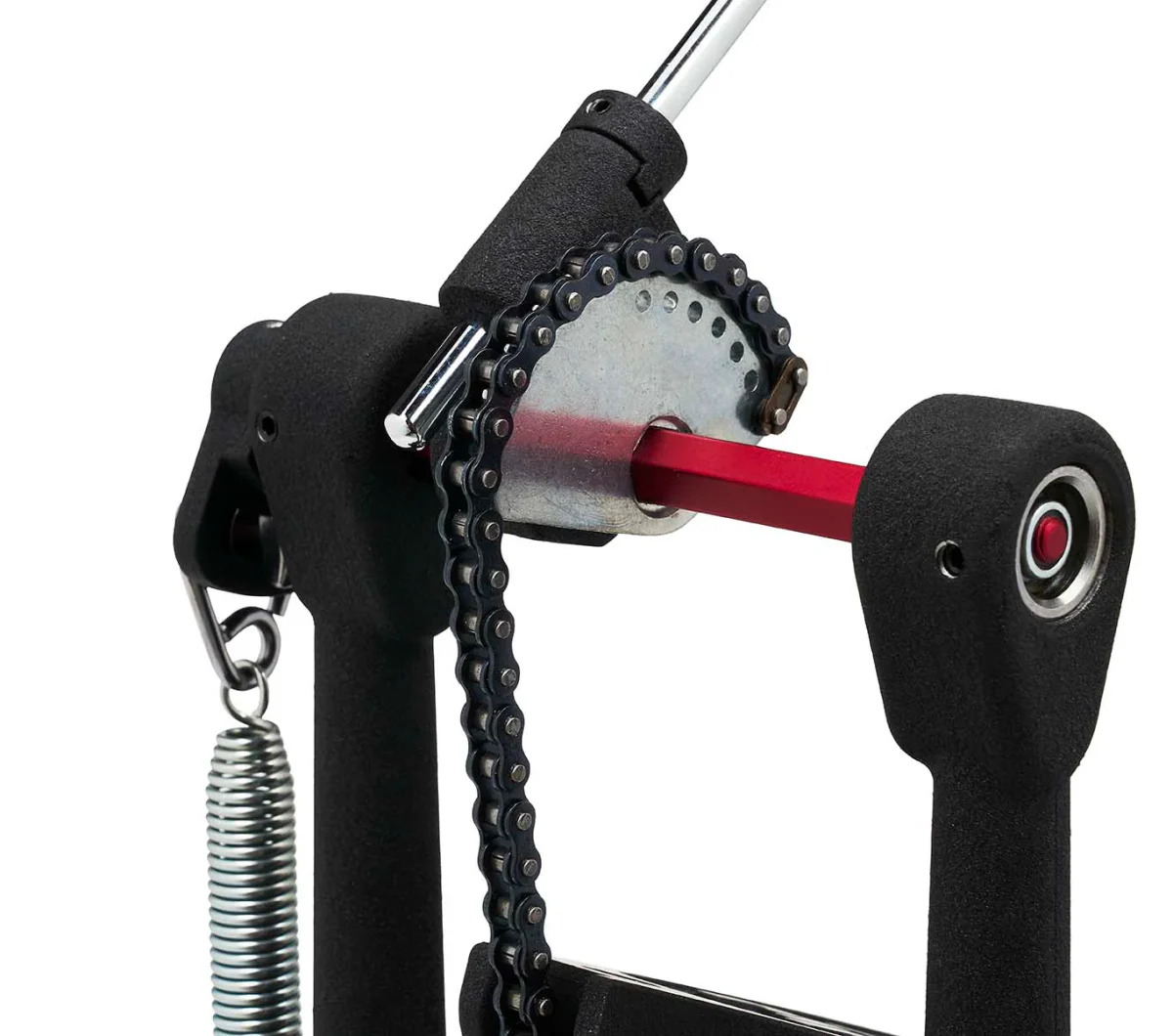 DW 5000 Accelerator Single Chain Narrow Footboard Single Bass Drum Pedal - Image 6