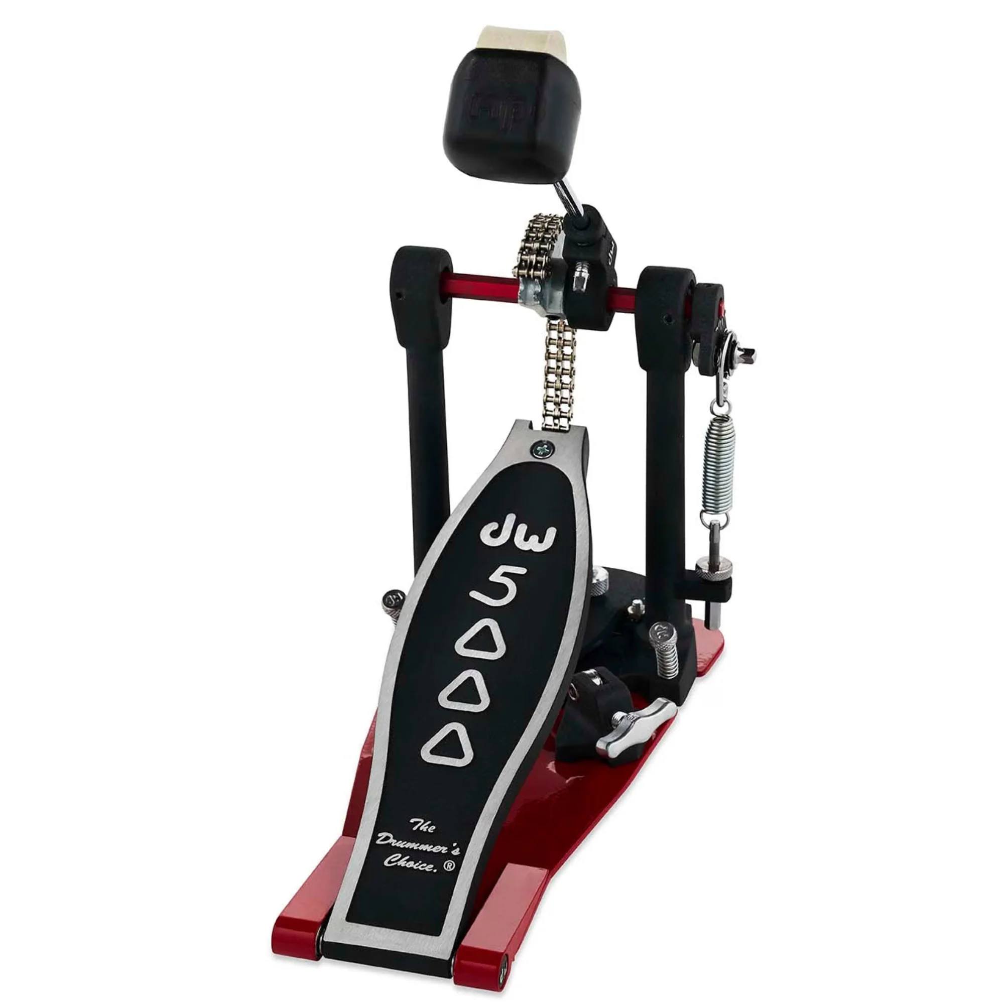 DW 5000 Series Accelerator Heelless Single Bass Drum Pedal with Bag