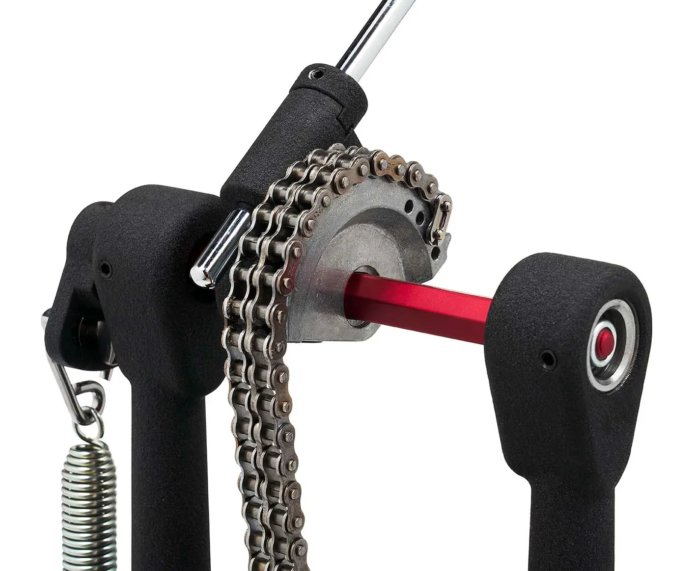 DW 5000 Series Accelerator Solid Footboard Single Bass Drum Pedal with Bag - Image 3