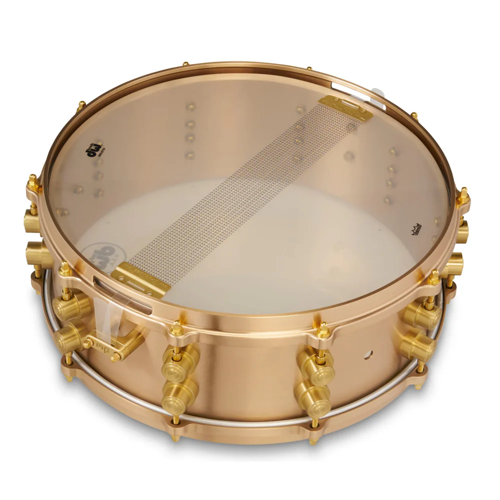 DW Limited Edition True Cast 5x14 Snare Drum with Flight Case - Image 2
