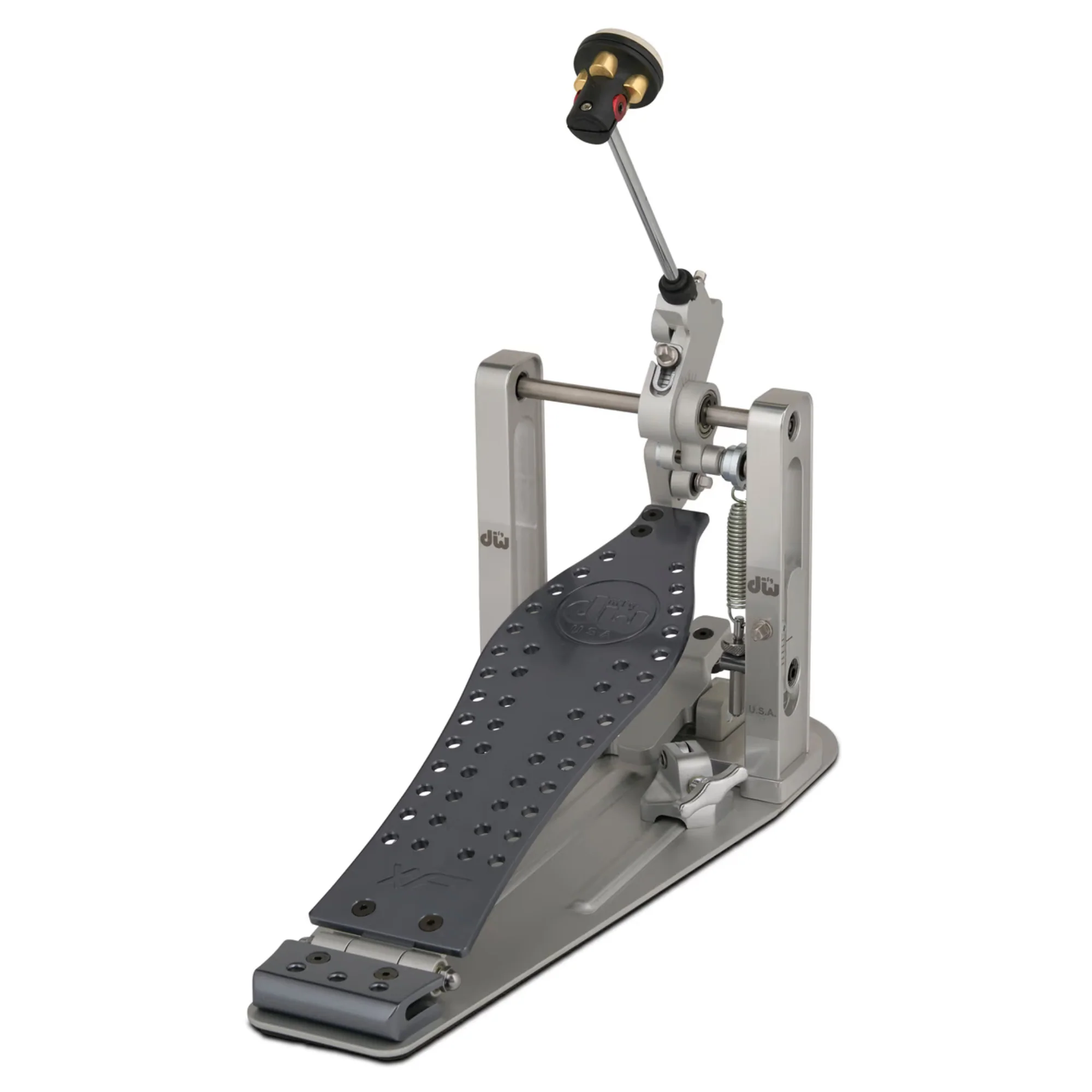 DW MFG Machined Direct Drive Single Bass Drum Pedal with Extended Footboard - Image 5