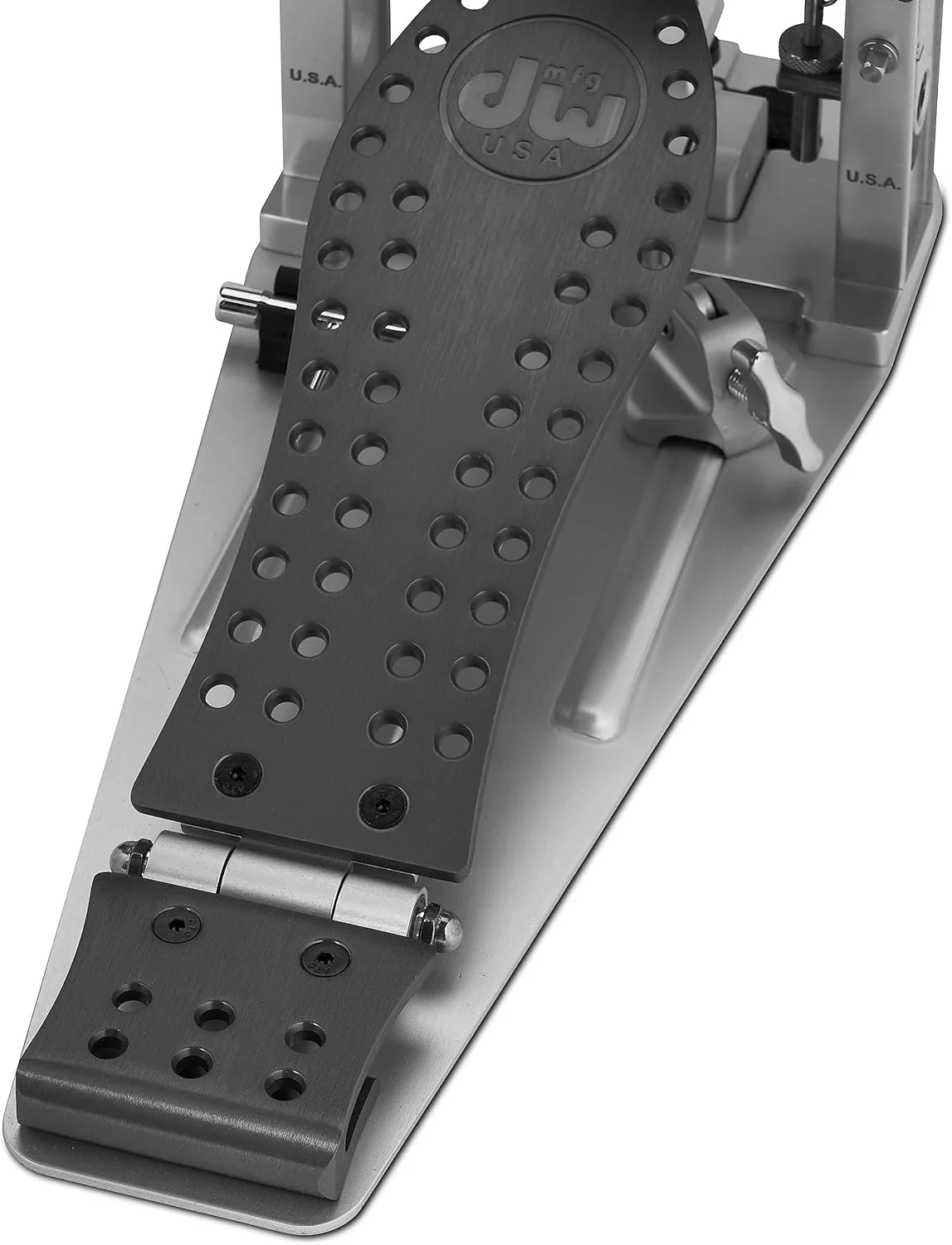 DW MFG Series Machined Chain Drive Double Bass Drum Pedal with Bag