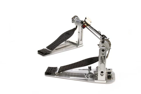 DW MFG Series Machined Chain Drive Double Bass Drum Pedal with Bag - Black - Image 3