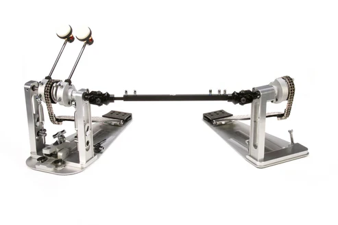 DW MFG Series Machined Chain Drive Double Bass Drum Pedal with Bag - Black - Image 5