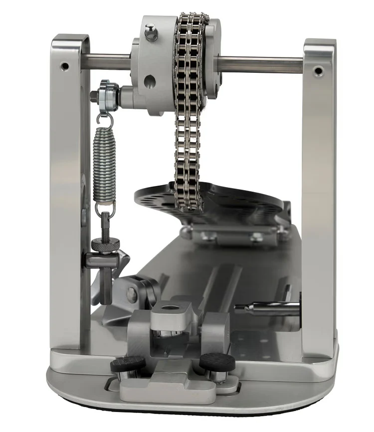 DW MFG Series Machined Chain Drive Single Bass Drum Pedal with Bag - Black