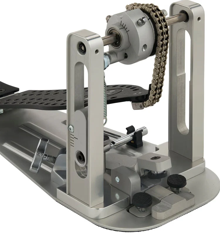 DW MFG Series Machined Chain Drive Single Bass Drum Pedal with Bag - Black - Image 5