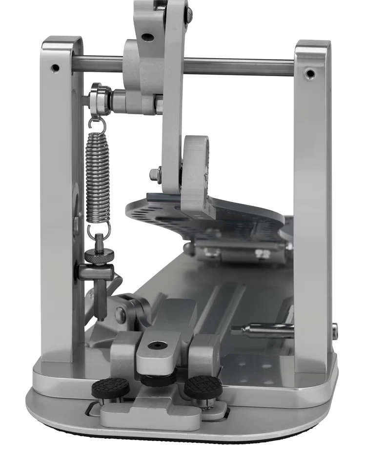 DW MFG Series Machined Direct Drive Single Bass Drum Pedal with Bag - Gray