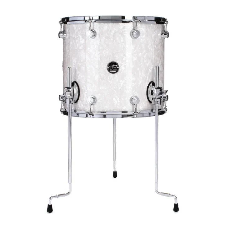 DW Performance FinishPly 14x16 Inch Floor Tom - White Marine