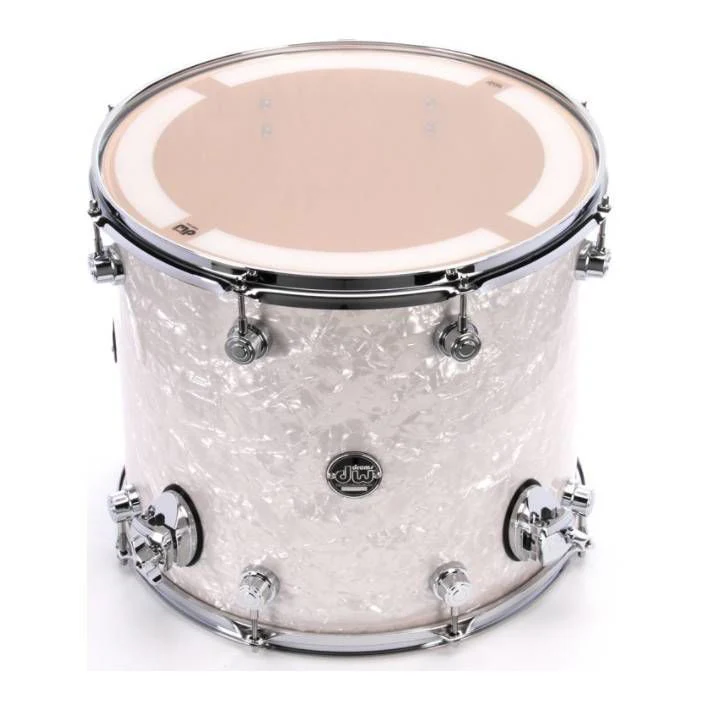 DW Performance FinishPly 14x16 Inch Floor Tom - White Marine - Image 2