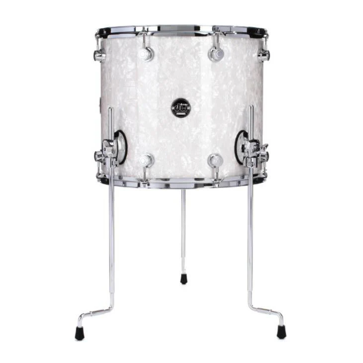 DW Performance FinishPly 14x16 Inch Floor Tom - White Marine - Image 3