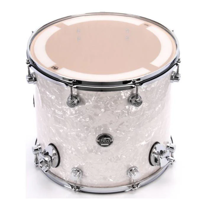 DW Performance FinishPly 14x16 Inch Floor Tom - White Marine - Image 4