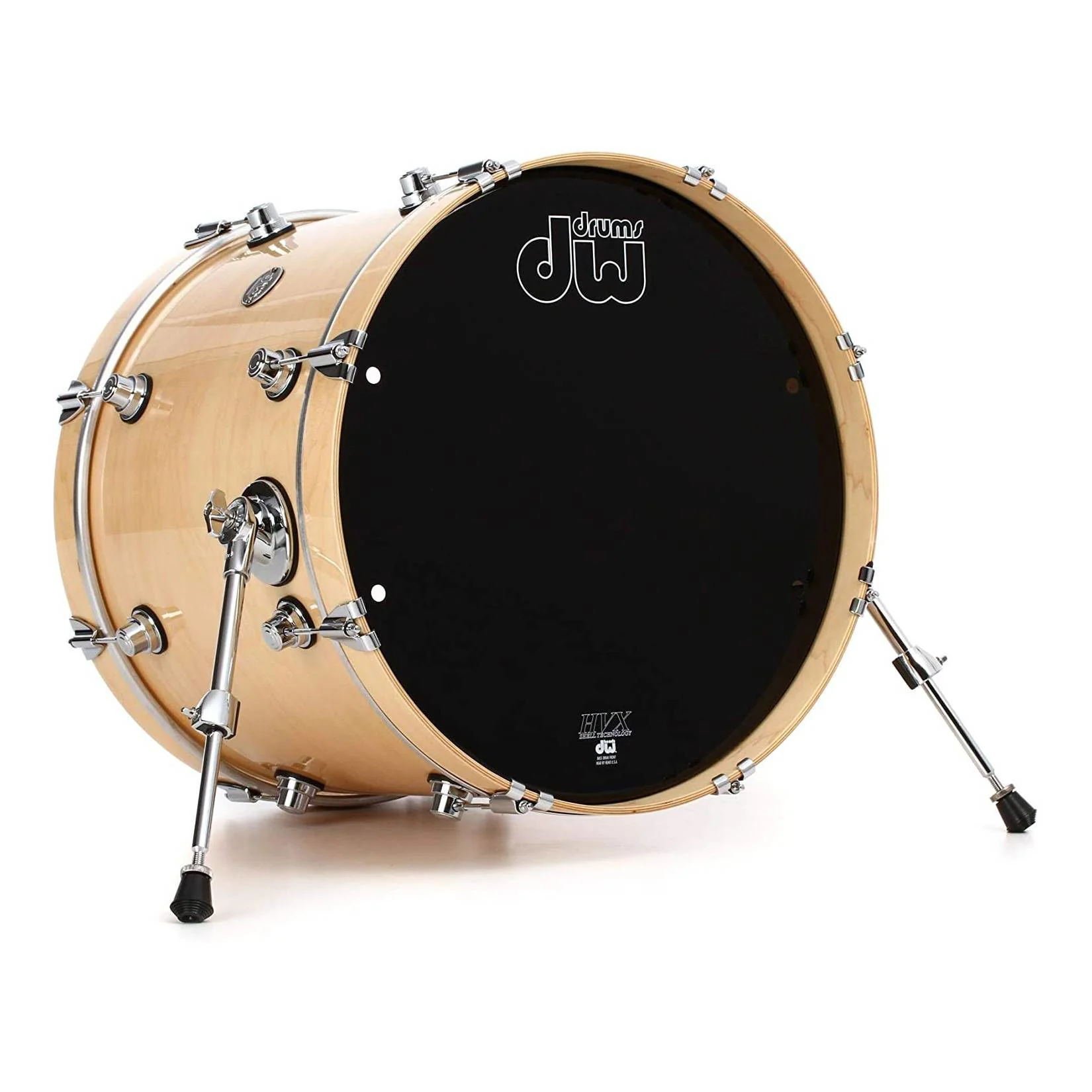 DW Performance Lacquer 16x20 Inch Bass Drum - Natural - Image 2