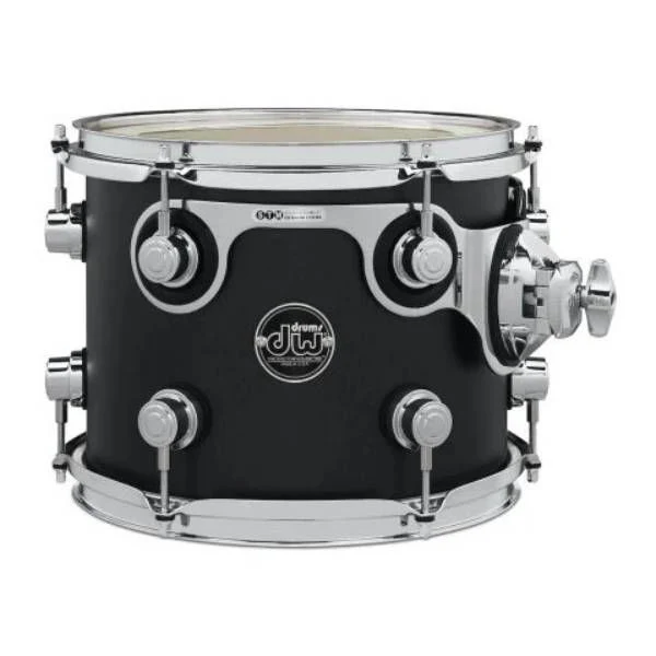 DW Performance Series 10x8 Rack Tom in Charcoal Metallic Hard Satin - Image 2