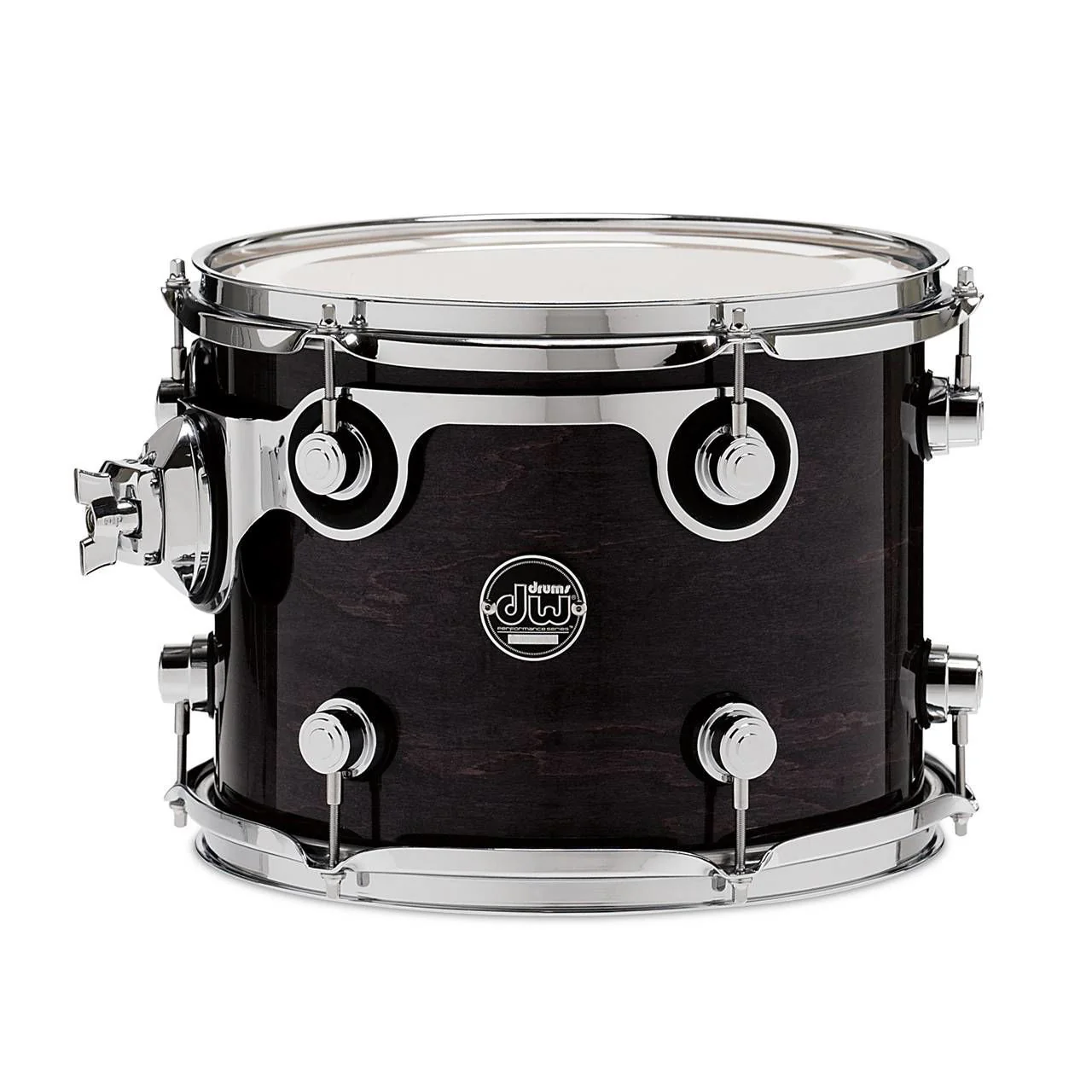 DW Performance Series 12x9 Rack Tom in Ebony Stain Lacquer - Image 2