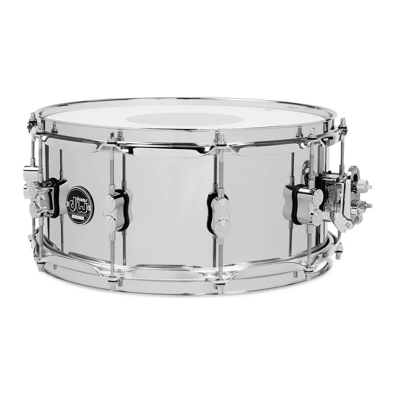 DW Performance Series Chrome Over Steel 14x6.5in Snare Drum - Image 2