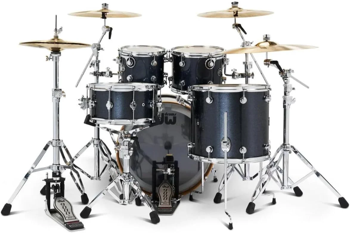 DW Performance Series Limited Edition Cherry 5pce Shell pack in Black Sparkle - Image 5