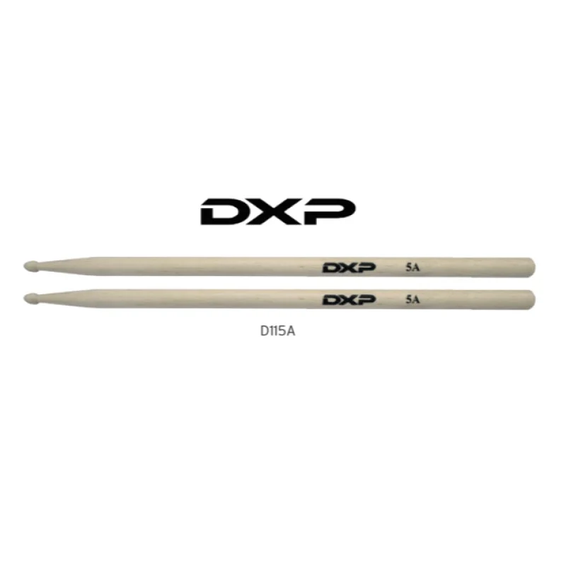 DXP D115A Maple Drum Sticks 5A Wood Tip - Image 2