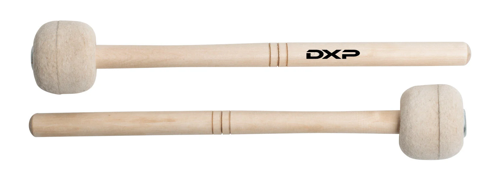DXP DBT232 Bass Drum Mallets with Wood Handle