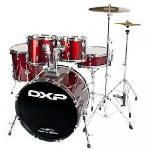 DXP Fusion 20 Drum Kit Package - Wine Red - Image 2