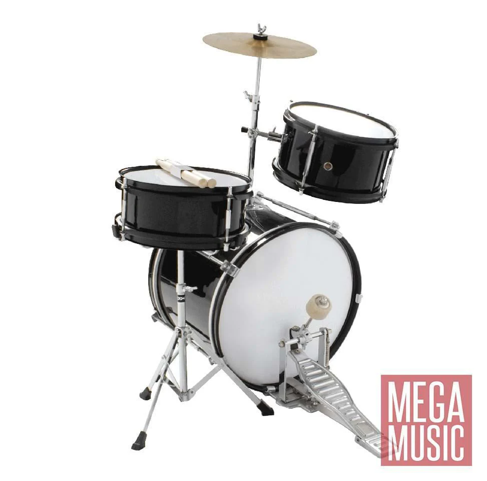 DXP Junior Series 3-piece Drum Kit - Black (TXJ3BK) - Image 3