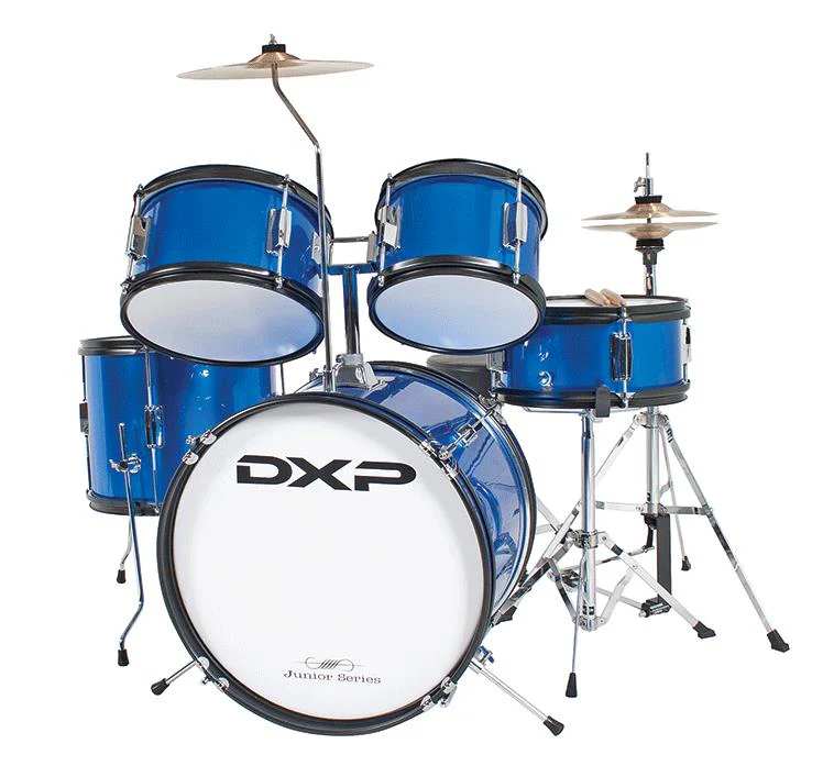 DXP Junior Series 5-piece Drum Kit - Metallic Blue (TXJ5MBL) - Image 3