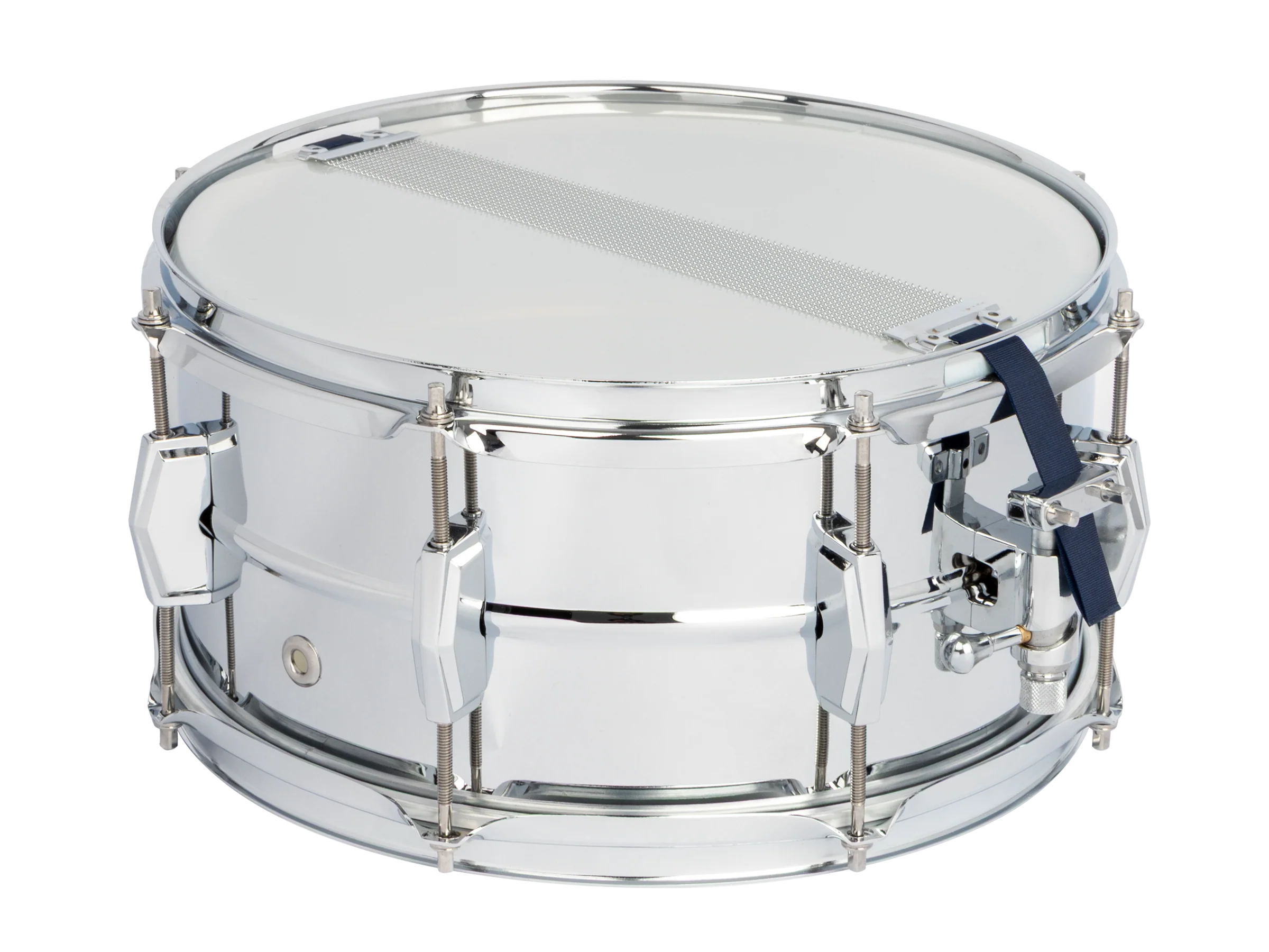 DXP Snare Drum 13x6.5 Beaded Chrome Plated Steel Shell - Image 3