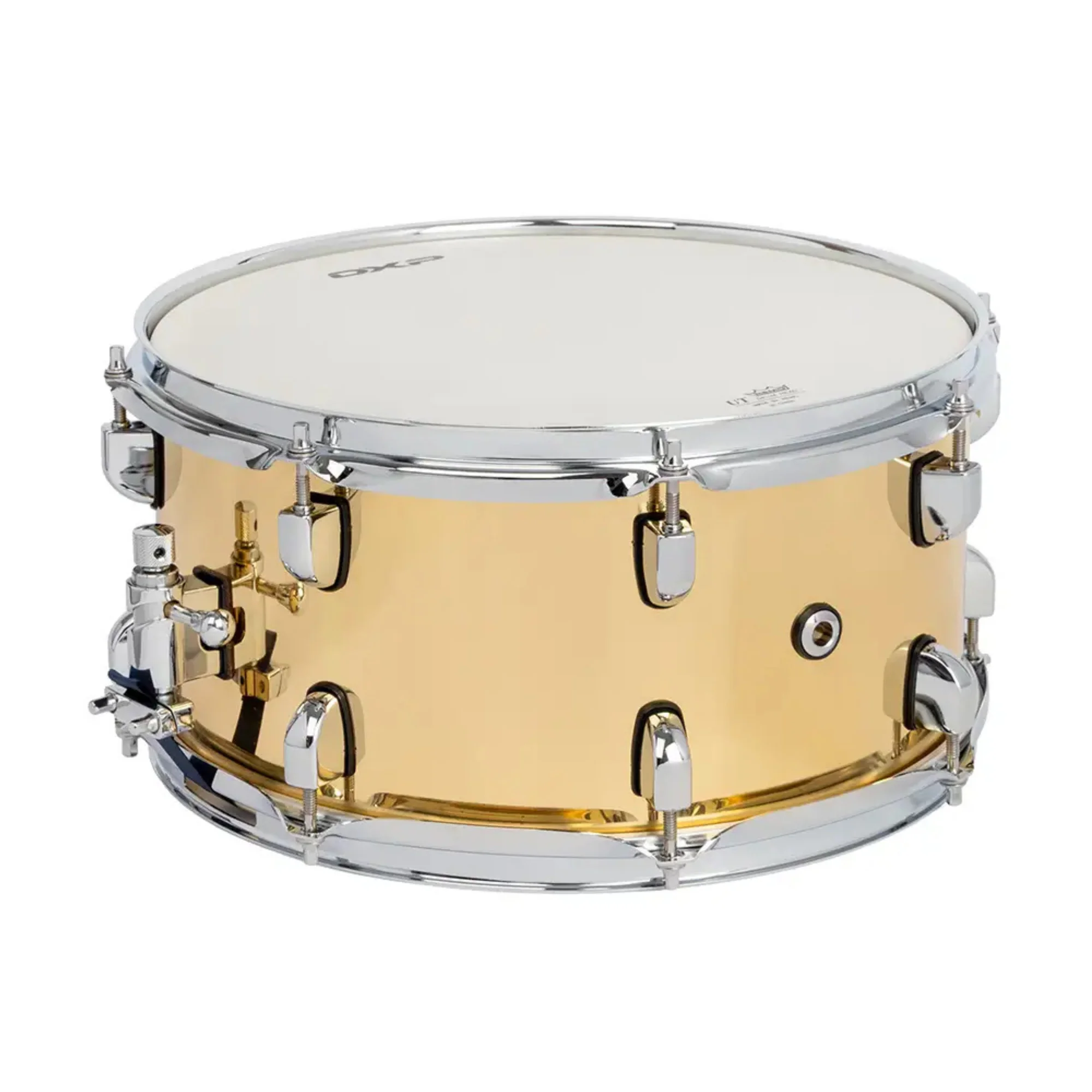 DXP Snare Drum 13x6.5 Beaded Smooth Brass Shell - Image 4