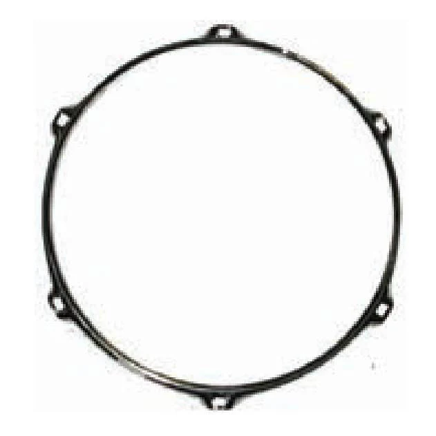 DXP TDH123 10in 6 Lug Heavy Duty 2.3mm Drum Hoop in Chrome - Image 3
