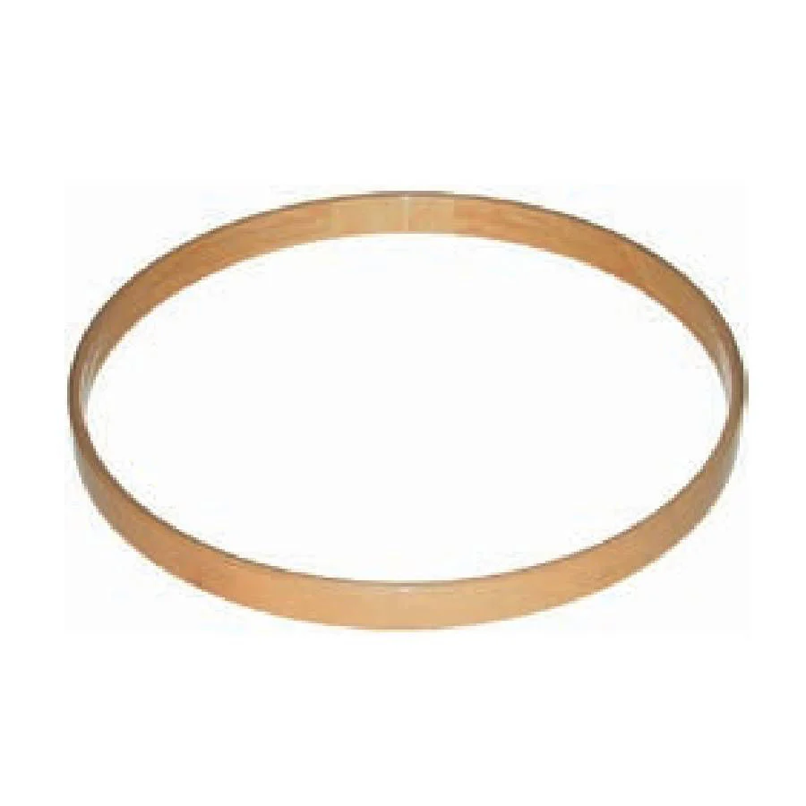 DXP TDH174M 24 Solid Maple Bass Drum Hoop in Natural Finish - Image 2